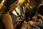 Bild: TRIO WHA + Lucie Wagner - Balfolk-Tanztaverne mit Session für Eulenspiel am 07.04.2017