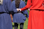 Bild: 2017-04-09: Eulenspiels Spezialtanzgruppe SPEZZATO bei Auftritt auf Schloss Gloggnitz