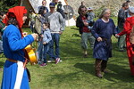 Bild: 2017-04-09: Eulenspiels Spezialtanzgruppe SPEZZATO bei Auftritt auf Schloss Gloggnitz